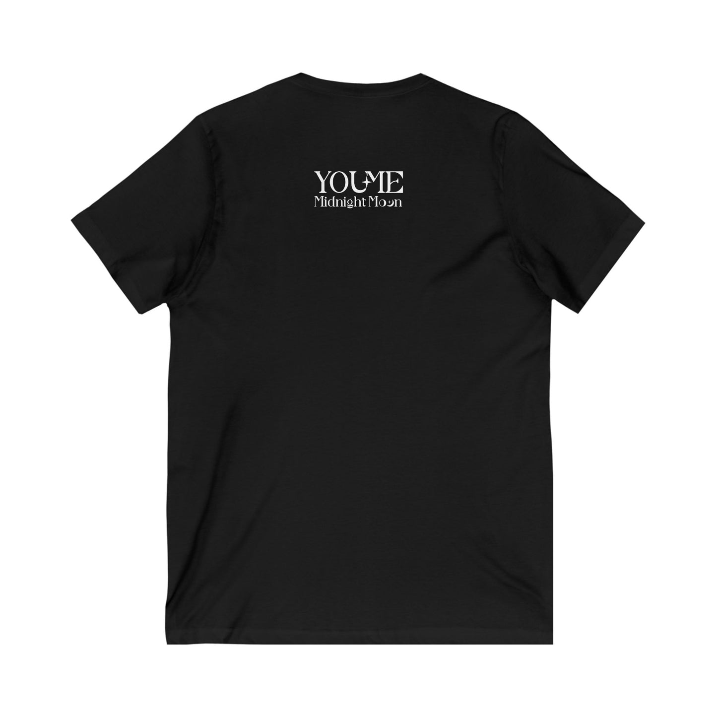 Classic Jersey Short Sleeve V-Neck Tee, Black, Small to 2XL